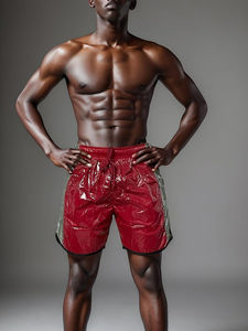 Short en nylon ProActive/Short en nylon PU brillant/Hommes et femmes en dehors de l'entraînement pour la course à pied - Product Image 2