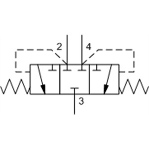 Vanne de dérivation Sun Hydraulics haute pression, 3 positions, DSESXCN - Product Image 1