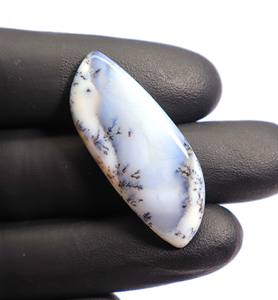 Impressionnant Dendrite Opale Gemme Précieuse Opale Gemmes Forme Fantaisie pour Faire Des Bijoux Lâche Dendrite Opale Cabochon - Product Image 6