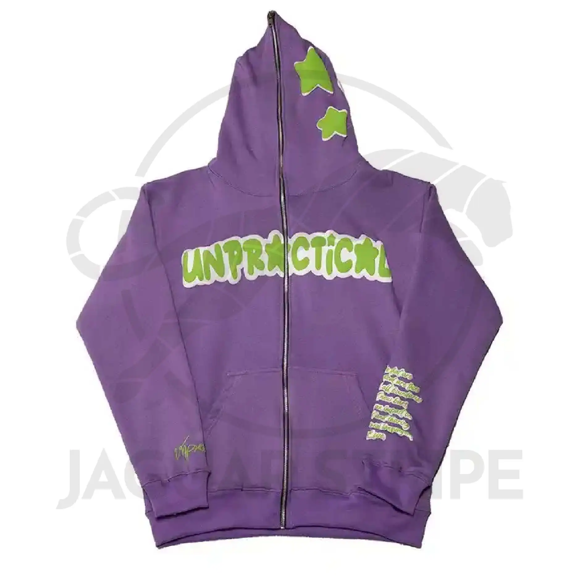 OEM Men Custom Hoodie100%Cotton Fleece Hoodie Puff Printed Full Zip Up Oversize Best Quality Hoodie