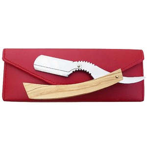 Rasoir de barbier professionnel | Instruments de beauté barbier Salon de coiffure rasoir de rasage de cheveux Logo personnalisé - Product Image 3