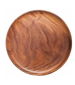 Solid wood charger plate best demanding Product wholesale supplier manufacture high quality wood charger plate