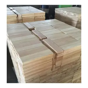 Großhandel Holz Schnittholz für Möbel platte und Baumaterial Gummi Holz Gute Qualität Holz Kiefer