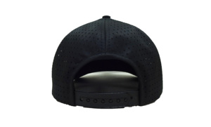 Accessoire tendance vintage pour tout le monde, chapeau de papa imperméable à l'eau avec logo réglable à 5 panneaux perforés, fabriqué par Injae Vina Headwear - Product Image 4