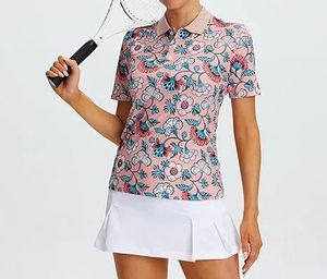 Latest Arrival <b>Women</b> Sublimation <b>Polo</b> <b>Shirt</b> With Cheap Price in Top Quality All Printed Sublimation <b>Polo</b> <b>Shirt</b> With OEM - Product Image 4
