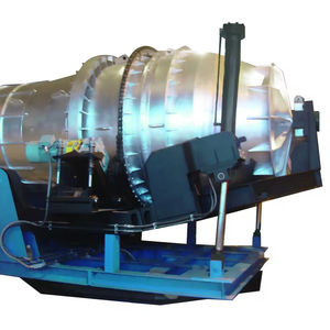 Four rotatif hybride inclinable de 5 MT pour la fusion de l'aluminium, complet avec équipement de contrôle de la pollution atmosphérique et installation de coulée de lingots - Product Image 1