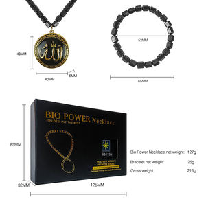 Pendentifs énergétiques quantiques CAMAZ, pendentifs scalaires équilibrés, tourmaline, germanium, ions négatifs, protection contre les ondes électromagnétiques 5G, magnétique, OEM - Product Image 3