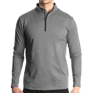 Ropa Deportiva con Logotipo Personalizado, Camiseta Deportiva de Compresión para Mujer, Sudadera con Media Cremallera, Camiseta de Compresión de Manga Larga para Hombre, Ropa Deportiva - Product Image 1