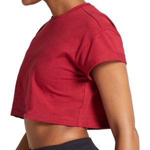 T-shirts courts pour femmes, d'été, à manches courtes, design de haute qualité, décontracté, écologique, col rond, séchage rapide, respirant, vente en gros - Product Image 2