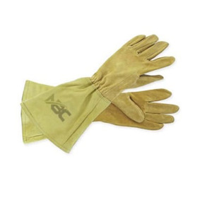 Guantes de soldadura de cuero de vaca de alta resistencia con función antideslizante Guantes de trabajo industrial de construcción de seguridad Material de piel de cabra - Product Image 1