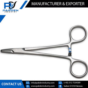 Porte-aiguille chirurgical allemand en acier inoxydable de qualité supérieure Mayo-Hegar Source d'alimentation manuelle Prix de vente à prix économique - Product Image 4