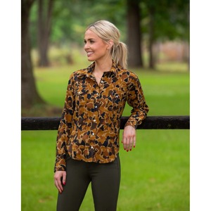 Fabricant Engro sportswear uniformes industrie Sublimation personnalisé Impression à manches courtes Ladies Performance Western Shirt - Product Image 1