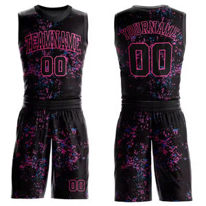 Uniforme de Baloncesto Transpirable con Estampado Digital de la Mejor Calidad, 100% Poliéster, Precio al por Mayor, Logotipo Personalizado Disponible - Product Image 6