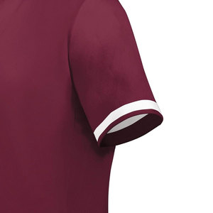 Vêtements de sport Maillot de baseball de couleur unie Maillot de baseball à séchage rapide Maillot de baseball Slim Fit pour hommes - Product Image 6