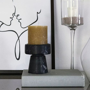 Modern design tealight <b>candle</b> holder superior quality <b>pink</b> color marble <b>candle</b> holder square shape marble <b>candle</b> holder - Product Image 6