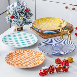 Nouvelle arrivée assiettes de chargeur à vendre par assiettes à manger en pierre naturelle plaquée indienne assiettes en pierre céramique de luxe au design classique - Product Image 1