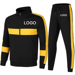 Ensemble de survêtement pour homme en deux pièces, logo personnalisé, écologique, 2024, respirant, coton, pantalon de survêtement, taille plus, coupe-vent - Product Image 6