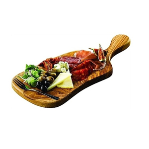 Plateaux de service en bois de la meilleure qualité dernier style plaque de bois assiette décorative plateau de service en bois accessoires de maison et d'ustensiles de cuisine - Product Image 2