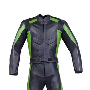 Veste de moto en cuir véritable Combinaison de course de moto professionnelle/Veste de moto et de course automobile sur mesure - Product Image 3