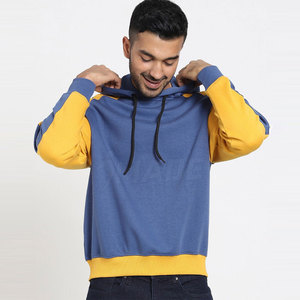 2023 mejor diseño más vendido sudaderas con capucha para hombre Color sólido de alta calidad logotipo personalizado impreso hombres pulóver sudaderas con capucha - Product Image 1