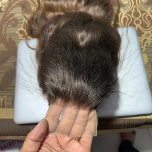 Venta al por mayor de pelucas de cabello humano de colores HD encaje frontal marrón púrpura colores vibrantes suave aspecto natural pelucas duraderas para mujeres - Product Image 6