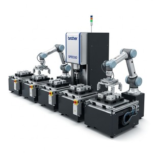 Système automatisé de manutention de palettes Brother SPEEDIO avec contrôleur CNC intégré pour le chargement/déchargement de machines CNC, garantie 1 an - Product Image 1