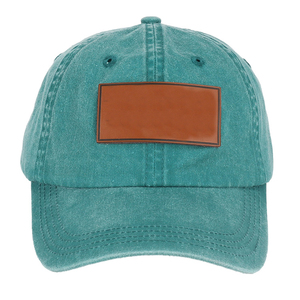 Venta caliente unisex, Poliéster/algodón Lavado ácido Vintage Cierre de hebilla ajustable Sombreros de béisbol lisos Sombrero con logotipo especial personalizado - Product Image 1