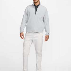 Veste de golf matelassée haut de gamme pour homme, imperméable, coupe-vent, respirante, isolante thermiquement, col mandarin, doublure en soie, coton - Product Image 3