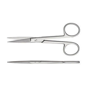 Ciseaux chirurgicaux durables à dissection Instrument de Forman en acier métallique à pointe pointue dentelée et à finition terne - Product Image 5