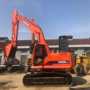 Excavadora de ruedas Doosan DH225, peso operativo de 22,5 toneladas, componentes del núcleo de 5 toneladas, motor de bomba, buen estado, producto usado, venta" - Product Image 5