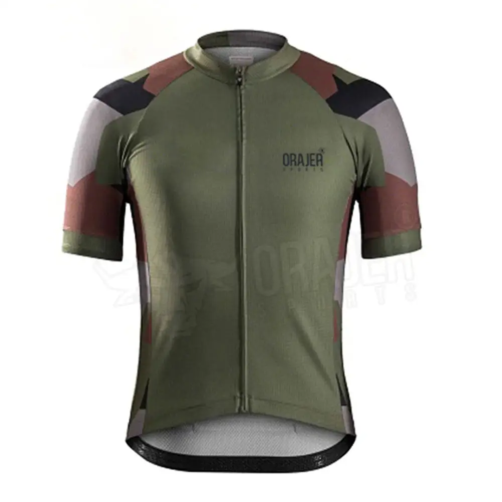 Custom Men Summer Cycling Jersey Pro Team Mountain Bike Clothing Racing Shirt Bicycle Clothes Cycling Clothing Uniform