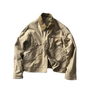 Chaqueta de Forro Polar Vintage de Poliéster/Algodón con Diseño Personalizado, Colores Personalizados y Logotipo Frontal para Hombre, Gran Venta - Product Image 2