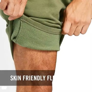 Men's Cotton <b>Fleece</b> <b>Shorts</b> with Custom Screen Printed Design Solid Pattern French Terry Street Wear Men's <b>Short</b> Sweat Pants - Product Image 5
