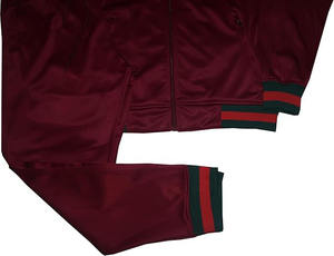 Nouveau survêtement d'hiver personnalisé imprimé, pantalon de jogging oversize coupe-vent en nylon avec cordon de serrage, ensemble de survêtement pour homme - Product Image 5