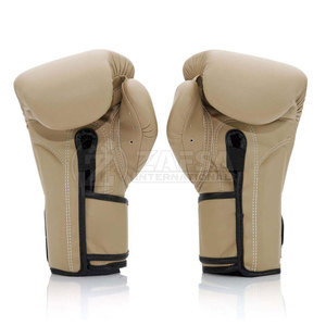 Gants de boxe en cuir PU de haute qualité du fabricant professionnel meilleure qualité avec fonction de poignet lacé - Product Image 5