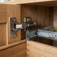 Buffet moderne de luxe en bois, station de bar à café personnalisable, armoire de rangement pour salle à manger, cuisine, salon