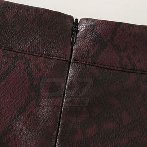 Pakistan fait femmes jupes en cuir dernier Style femmes jupes en cuir 2025 nouveauté femmes jupes en cuir - Product Image 3