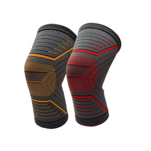 Genouillère de soutien pour le sport, l'entraînement, la course à pied, la salle de sport, la récupération de la douleur, enveloppe élastique respirante, compression, accessoires de sport - Product Image 6