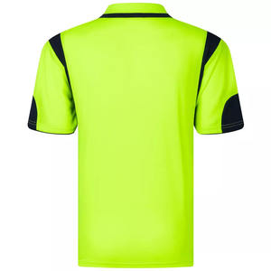 Camisetas personalizadas de manga corta de malla de algodón suave para hombre para Polo, camiseta transpirable de golf con logotipo sólido, nuevas camisas polo - Product Image 2