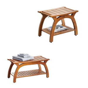 Wholesale Bathroom <b>chair</b> Towel rack Modern Minimalist rack design <b>Wood</b> Furniture Indonesia Manufacturer - Product Image 3