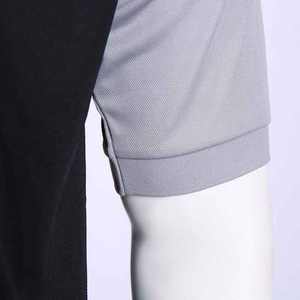 Polo de punto informal para hombre, Camiseta de punto de algodón de talla grande, polo deportivo liso en blanco para golf para hombre - Product Image 3