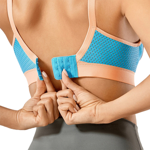 Custom Women Colorblock High Support <b>Padded</b> Sports Bra Wholesale Breathable Yoga Fitness <b>Running</b> Gym Workout Activewear Bra Top - Product Image 6