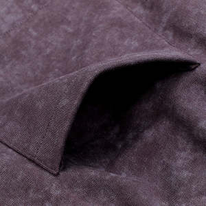 Pantalones Cortos de Algodón 100% para Hombre Qianzun, con Logotipo Bordado Personalizado, Lavado Intenso, Teñido al Sol, Estilo Urbano, Cierre con Cordón - Product Image 3