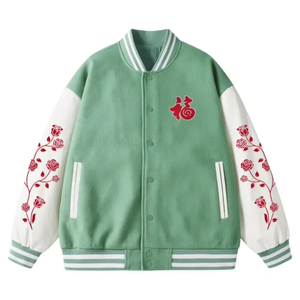 Chaqueta Letterman personalizada con precio al por mayor, diseño Versity con logotipo, talla grande, chaqueta barata para hombre - Product Image 1