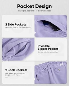 Pantalones Cortos Deportivos de Algodón para Hombre, Transpirables, Ligeros, Diseño Casual de Cintura Media para Correr y Entrenar a Diario - Product Image 4