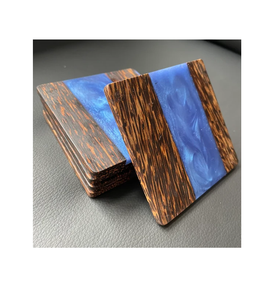 Posavasos de piedra de resina de calidad admirable, posavasos de madera, posavasos ecológico 100%, posavasos de madera natural, productos de gran oferta - Product Image 1