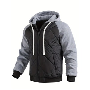 Chaqueta Acolchada para Hombre, Gruesa, para Clima Frío, Impermeable, Cortavientos - Product Image 3