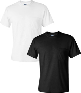 Customized Color Customized Logo Short Sleeve Unisex 200 GSM Heavy Cotton Breathable <b>Mens</b> <b>V</b> <b>Neck</b> T Shirt - Product Image 4
