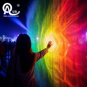Pantalla de Niebla de Agua para Proyección, Cortina de Agua Digital, Proyección Holográfica 3D, Decoración Acuática para Exteriores Personalizada - Product Image 3