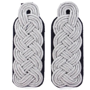 Nuevas Epaulettes Bordadas para Oficiales Mayores, Pliegues de Hombro Premium para Uniforme de Servicio - Product Image 1